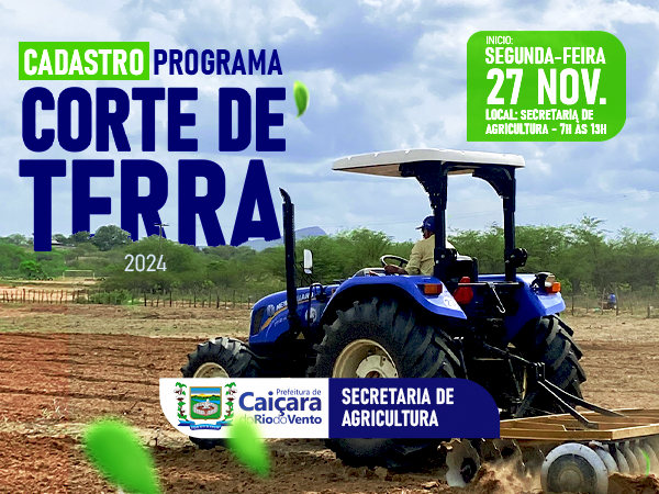 Programa corte de terra 2024